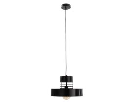 Lampa wisząca 1xE27 BOSSI BLACK