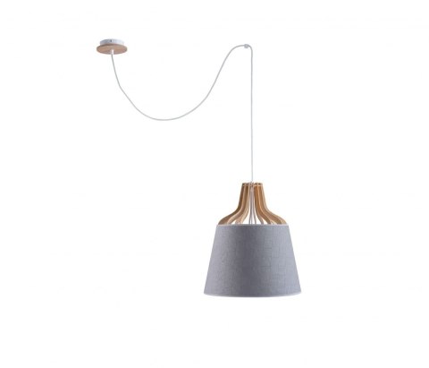 Lampa wisząca 1xE27 IVONE GREY III LONG 755