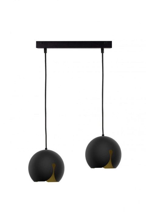 Lampa wisząca 2xE27 MALAGA BLACK