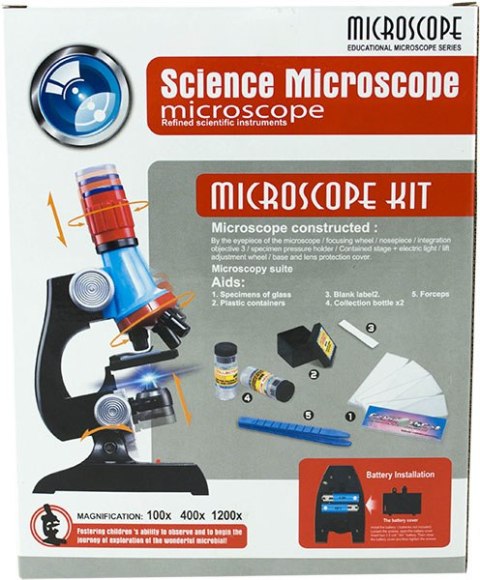Mikroskop Naukowy + akcesoria Mikroskop Naukowy + akcesoria