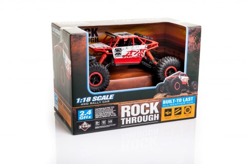 Samochód RC Rock Crawler HB 2,4GHz 1:18 czerwony Samochód RC Rock Crawler HB 2,4GHz 1:18 czerwony