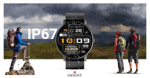 Smartwatch Giewont GW120-2 PRO Czarny Smartwatch Giewont GW120-2 PRO Czarny