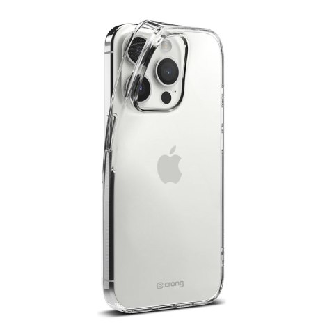 Crong Crystal Slim Cover - Etui iPhone 15 Plus (przezroczysty) Crong Crystal Slim Cover - Etui iPhone 15 Plus (przezroczysty)