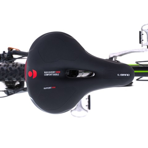 L-BRNO Siodełko rowerowe sportowe wygodne pianka elastyczna lampka LED L-BRNO Siodełko rowerowe sportowe wygodne pianka elastyczna lampka LED
