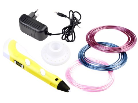 Pióro 3D magiczny długopis 3D + wkłady ZA3932 Pióro 3D magiczny długopis 3D + wkłady ZA3932