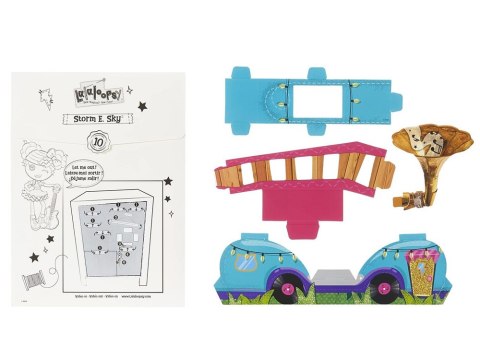 Lalaloopsy duża rockowa Lalka Storm E Sky 33 cm + kotek ZA4912 Lalaloopsy duża rockowa Lalka Storm E Sky 33 cm + kotek ZA4912