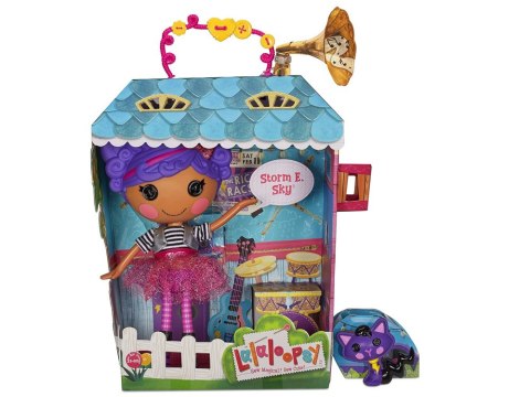Lalaloopsy duża rockowa Lalka Storm E Sky 33 cm + kotek ZA4912 Lalaloopsy duża rockowa Lalka Storm E Sky 33 cm + kotek ZA4912