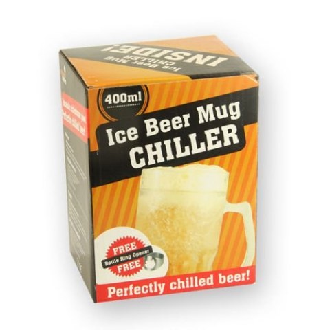 Lodowy kufel CHILLER 400 ml - złocisty Lodowy kufel CHILLER 400 ml - złocisty