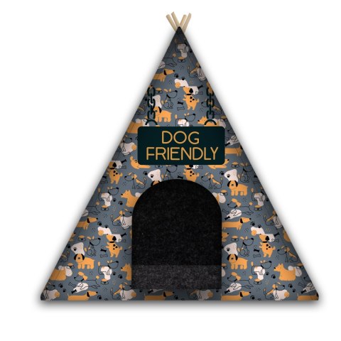 Tipi dla Psa/kota z poduszką LOVE GREY DOGS XL Tipi dla Psa/kota z poduszką LOVE GREY DOGS XL