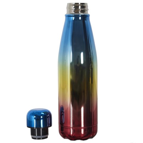 Butelka termiczna 500ml niebiesko-żółto-czerwona Butelka termiczna 500ml niebiesko-żółto-czerwona