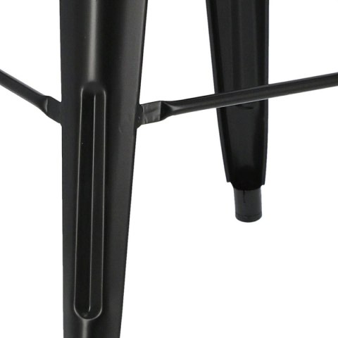 Hoker Paris 75cm. czarny insp. Tolix Hoker Paris 75cm. czarny insp. Tolix