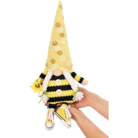 SKRZAT GNOM PSZCZÓŁKA 25CM W TRAMPKACH DEKORACJA WIOSENNA SKRZAT GNOM PSZCZÓŁKA 25CM W TRAMPKACH DEKORACJA WIOSENNA