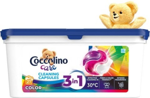 Coccolino Care Color Kapsułki 3w1 Do Prania Kolorowych Tkanin 27 Prań