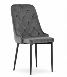 Krzesło CAPRI - szare x 4