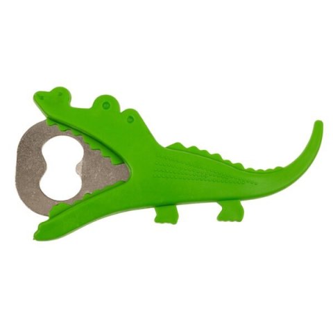 Metalowy otwieracz w gumowym etui - Krokodyl Metalowy otwieracz w gumowym etui - Krokodyl