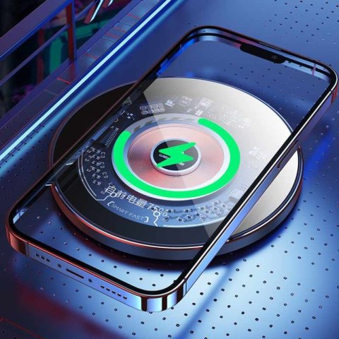 WEKOME WP-U164 Vanguard Series - Ładowarka indukcyjna MagSafe 15W (Czarny) WEKOME WP-U164 Vanguard Series - Ładowarka indukcyjna MagSafe 15W (Czarny)