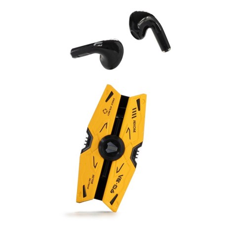 WEKOME VB06 Mecha Series - Bezprzewodowe słuchawki Bluetooth V5.3 TWS z etui ładującym (Żółty) WEKOME VB06 Mecha Series - Bezprzewodowe słuchawki Bluetooth V5.3 TWS z etui ładującym (Żółty)