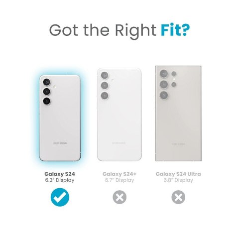 Speck Presidio Perfect-Clear - Etui Samsung Galaxy S24 (Clear/Clear) Speck Presidio Perfect-Clear - Etui Samsung Galaxy S24 (Clear/Clear)