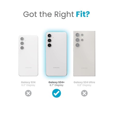 Speck Presidio Perfect-Clear - Etui Samsung Galaxy S24+ (Clear/Clear) Speck Presidio Perfect-Clear - Etui Samsung Galaxy S24+ (Clear/Clear)