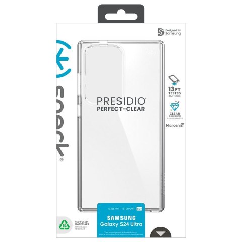 Speck Presidio Perfect-Clear - Etui Samsung Galaxy S24 Ultra (Clear/Clear) Speck Presidio Perfect-Clear - Etui Samsung Galaxy S24 Ultra (Clear/Clear)