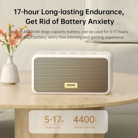 WEKOME Beluga D9 Chiyvh - Bezprzewodowy głośnik Bluetooth V5.3 (Biały) WEKOME Beluga D9 Chiyvh - Bezprzewodowy głośnik Bluetooth V5.3 (Biały)