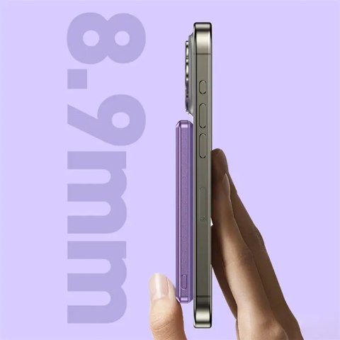 WEKOME WP-30 Mecha Series Ultra Thin - Power bank indukcyjny 5000 mAh Fast Charging PD 20W MagSafe (Tarnish) WEKOME WP-30 Mecha Series Ultra Thin - Power bank indukcyjny 5000 mAh Fast Charging PD 20W MagSafe (Tarnish)