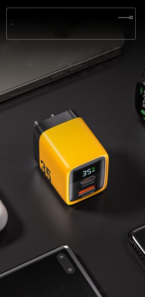 WEKOME WP-U25 Tint Series - Ładowarka sieciowa USB-C & USB-A Super Fast Charger GaN 35W (Biały) WEKOME WP-U25 Tint Series - Ładowarka sieciowa USB-C & USB-A Super Fast Charger GaN 35W (Biały)