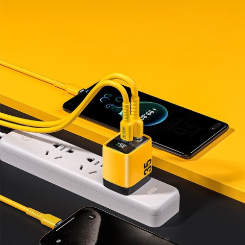 WEKOME WP-U25 Tint Series - Ładowarka sieciowa USB-C & USB-A Super Fast Charger GaN 35W (Biały) WEKOME WP-U25 Tint Series - Ładowarka sieciowa USB-C & USB-A Super Fast Charger GaN 35W (Biały)