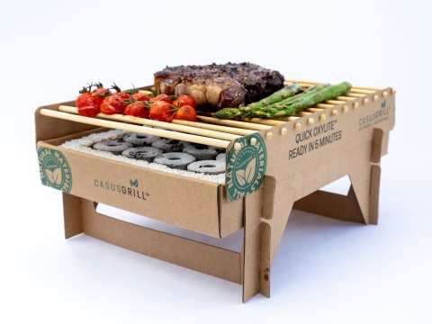 Casus Grill w papierowym opakowaniu Casus Grill w papierowym opakowaniu