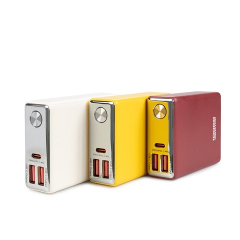 WEKOME WP-27 Tint Series - Power bank 10000 mAh Super Fast Charging USB-C PD 20W + 2x USB-A QC3.0 22.5W (Żółty) WEKOME WP-27 Tint Series - Power bank 10000 mAh Super Fast Charging USB-C PD 20W + 2x USB-A QC3.0 22.5W (Żółty)