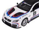 Auto metalowe model sportowe BMW M6 GT3 skala 1:32 światło dźwięk ZA4613