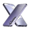 Crong Crystal Shield Cover - Etui Samsung Galaxy S24+ (przezroczysty)