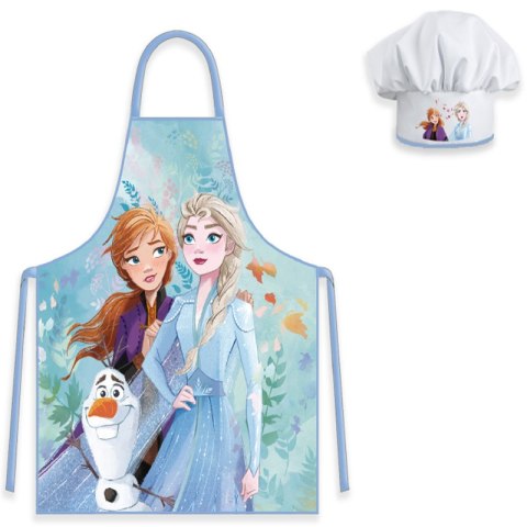 Fartuszek dziecięcy z czapką Frozen 003 Fartuszek dziecięcy z czapką Frozen 003