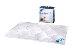 Kołdra antyalergiczna 160x200 Easy Dream Antystres 1,2 kg biała z włóknem węglowym AMW