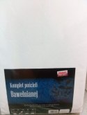 Pościel bawełniana 160x200 Jednobarwna Biała Nowość