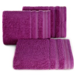 Ręcznik Pola 70x140 14 liliowy frotte 500 g/m2 Eurofirany