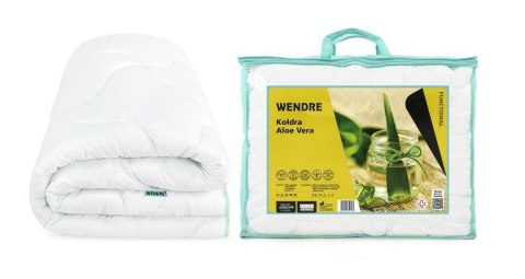 Kołdra Aloe Vera 220x200 biała mikrofibra Wendre