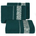 Ręcznik Sylwia 70x140 turkusowy 500g/m2 frotte Eurofirany