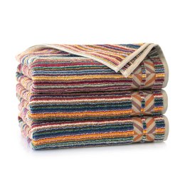 Ręcznik 70x140 Peru wielokolorowy 01 paski frotte 500 g/m2 9152 Zwoltex