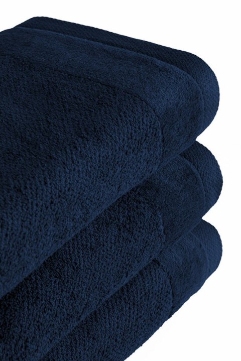 Ręcznik Vito 30x50 granatowy frotte bawełniany 550 g/m2 Ręcznik Vito 30x50 granatowy frotte bawełniany 550 g/m2