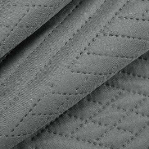 Narzuta dekoracyjna 200x220 Boni 4 grafitowa geometryczna D91 1 Narzuta dekoracyjna 200x220 Boni 4 grafitowa geometryczna D91 1