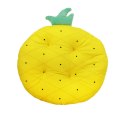 Poduszka Yummy 35 cm owoc ananas żółta pluszowa Domarex