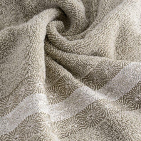 Ręcznik 50x90 Malika beżowy frotte 500g/m2 Eurofirany Ręcznik 50x90 Malika beżowy frotte 500g/m2 Eurofirany