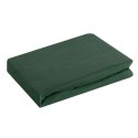 Prześcieradło jersey 3 z gumką 120x200 zielone butelkowe na wysoki materac 25 cm 140 g/m2 Eurofirany