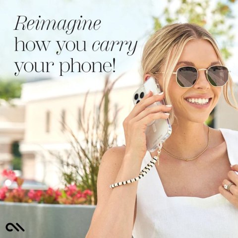 Case-Mate Beaded Phone Wristlet - Uniwersalna smyczka do telefonu (Ivory & Onyx) Case-Mate Beaded Phone Wristlet - Uniwersalna smyczka do telefonu (Ivory & Onyx)