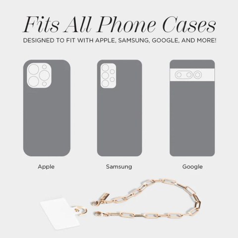 Case-Mate Beaded Phone Wristlet - Uniwersalna smyczka do telefonu (Ivory & Onyx) Case-Mate Beaded Phone Wristlet - Uniwersalna smyczka do telefonu (Ivory & Onyx)