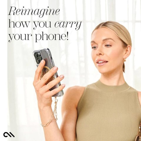 Case-Mate Link Chain Phone Wristlet - Uniwersalna smyczka do telefonu (Gold) Case-Mate Link Chain Phone Wristlet - Uniwersalna smyczka do telefonu (Gold)