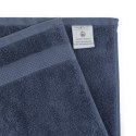 Ręcznik Opulence 40x60 granatowy indigo z bawełny egipskiej 600 g/m2 Nefretete