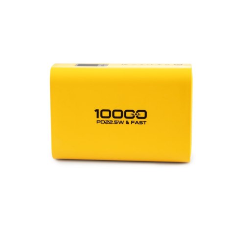 WEKOME WP-381 Tint Series - Power bank 10000 mAh Super Fast Charging USB-C PD 20W + USB-A QC3.0 22.5W (Żółty) WEKOME WP-381 Tint Series - Power bank 10000 mAh Super Fast Charging USB-C PD 20W + USB-A QC3.0 22.5W (Żółty)