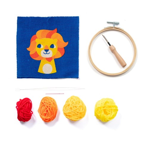 Zestaw Punch Needle Lew D: 13 cm Zestaw Punch Needle Lew D: 13 cm